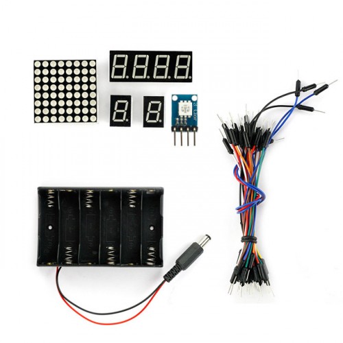 Kit Completo Componentes Electronicos Arduino Proto Cables 